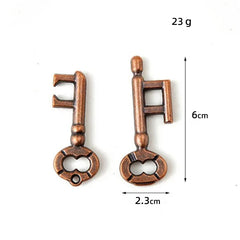 ELMAS Lock Puzzles Classic IQ Metal Brain Teaser Game - Al Masam Stationery LLC