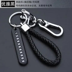 ELMAS Stylish Anti-Lost Keychain with Phone Card