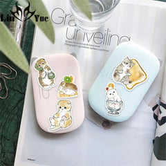 ELMAS 10/30/50PCS Cute Kitten Stickers For Luggage