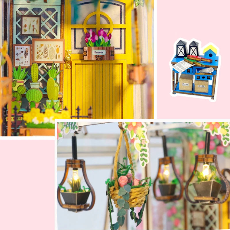 ELMAS Enchanted Garden House Bookshelf Insert Kit - Al Masam Stationery LLC