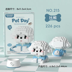 ELMAS Creative Micro Pet Building Block Set for All Ages