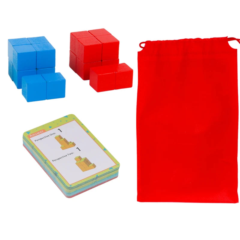ELMAS: Montessori Block Puzzle Toy for Kids' Learning - Al Masam Stationery LLC