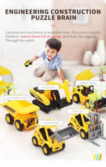 ELMAS 137-467pcs Children Electric Track Car Set Gift