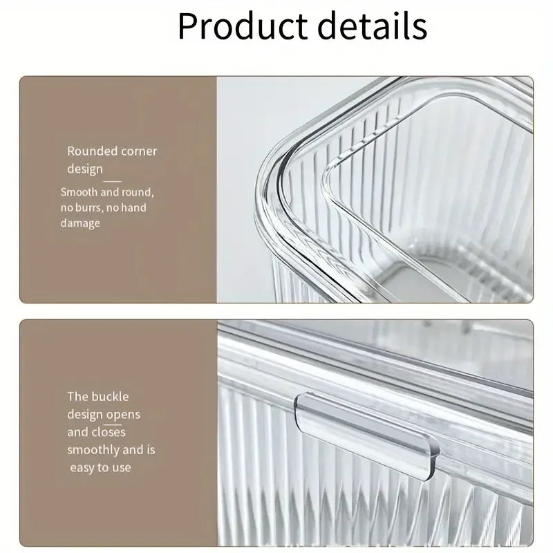 ELMAS Acrylic Nail Art Storage Box Set with Lid Sealed - Al Masam Stationery LLC