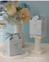 ELMAS Gift Boxes Wedding Favors Gardenia Flower Box