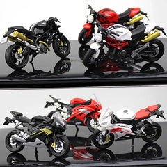 ELMAS 1:18 H2R Diecast Motorcycle Model Collectible