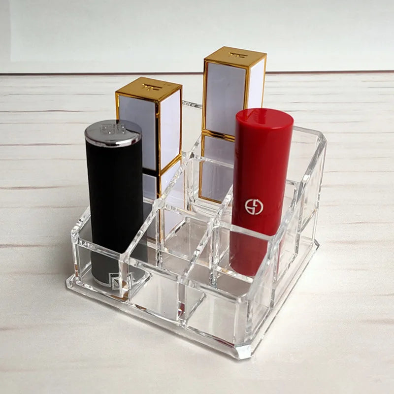 ELMAS 16 Grids Lipstick Storage Box Makeup Organizer - Al Masam Stationery LLC