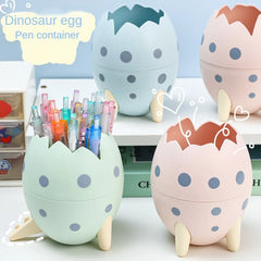 ELMAS Fun Dinosaur Egg Pen Holder & Organizer