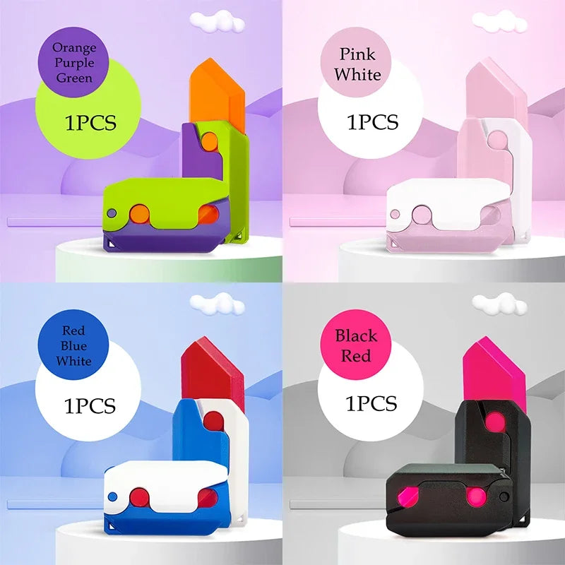 ELMAS 3D Carrot Fidget Knife - Fun Stress Relief Toy - Al Masam Stationery LLC