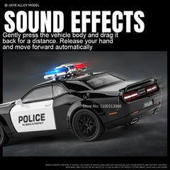 ELMAS 1:32 Scale Police Alloy Car Model with Lights & Sound - Al Masam Stationery LLC