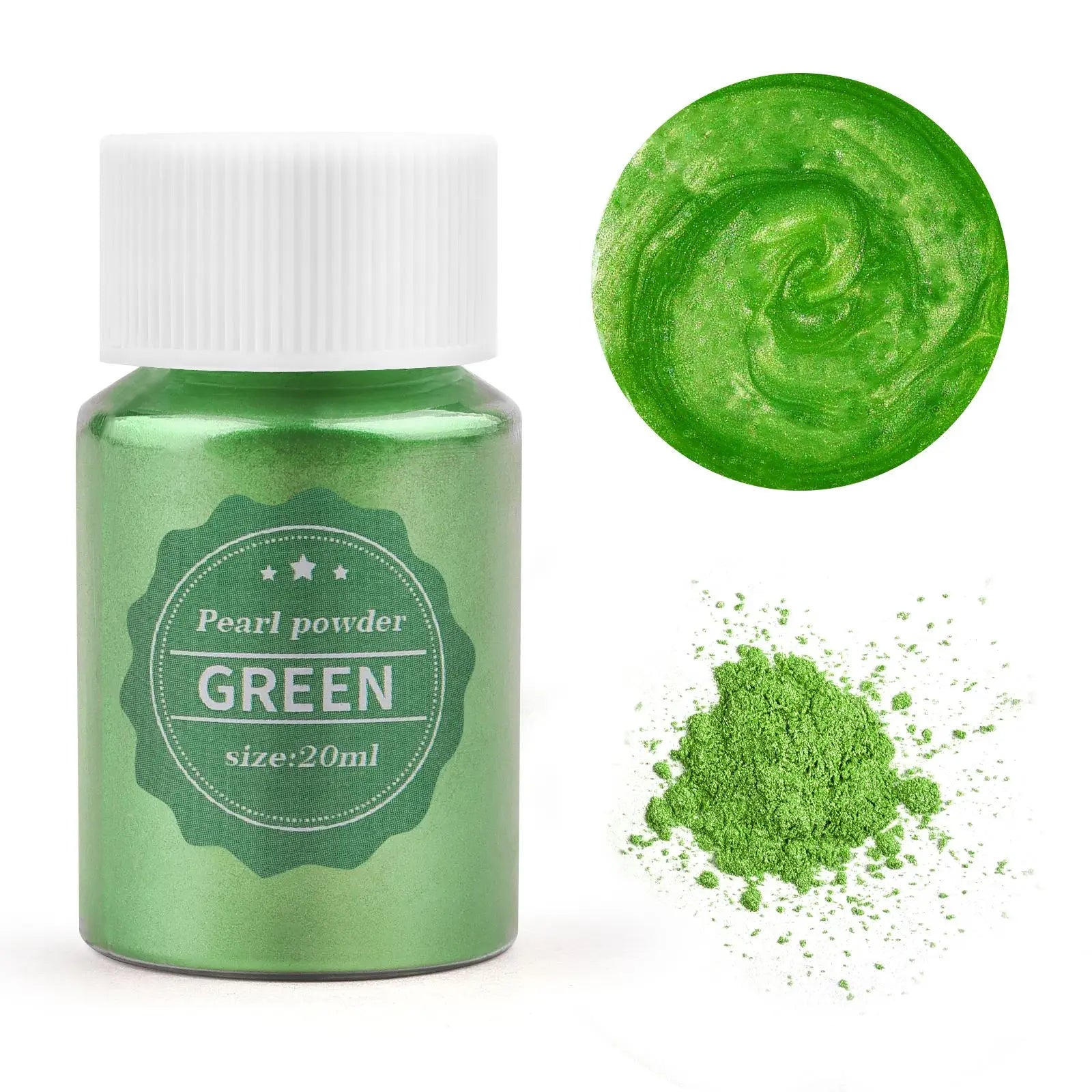 ELMAS 24 Color Mica Pearl Powder for Epoxy & DIY Crafts - Al Masam Stationery LLC