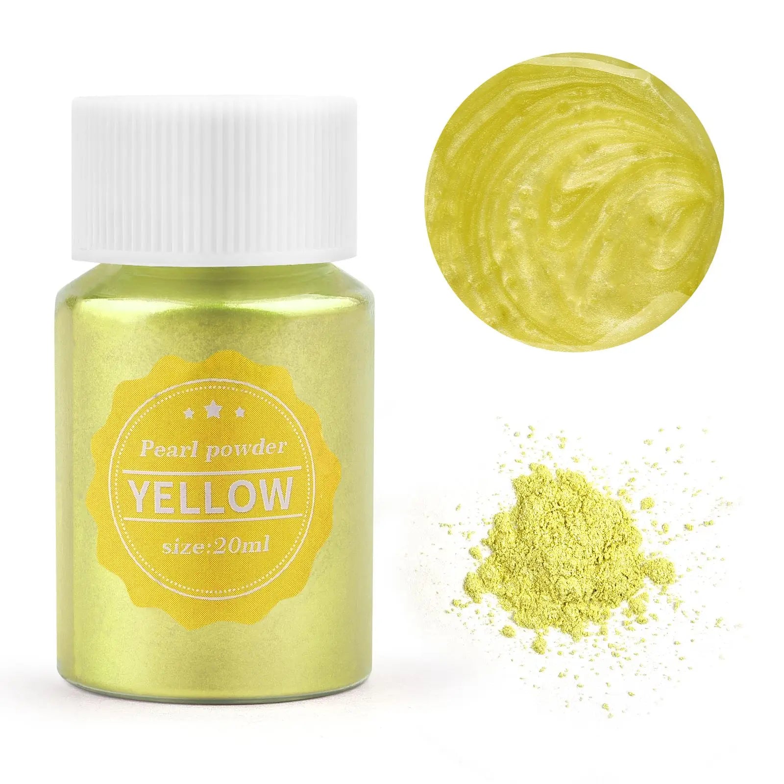 ELMAS 24 Color Mica Pearl Powder for Epoxy & DIY Crafts - Al Masam Stationery LLC