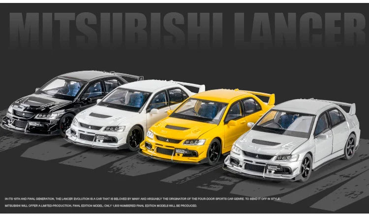 ELMAS 1:32 Lancer Evolution Metal Diecast Car Model - Al Masam Stationery LLC