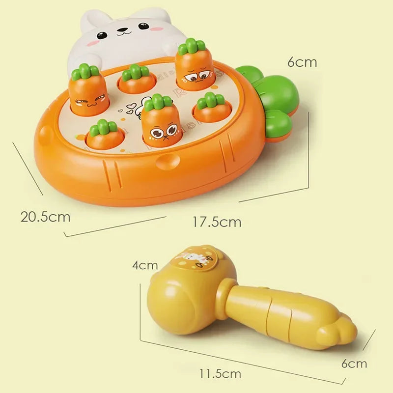 ELMAS Animal Theme Montessori Toddler Hammering Game - Al Masam Stationery LLC