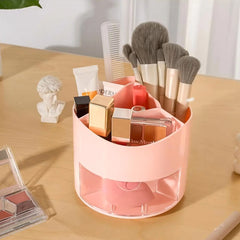 ELMAS Adorable 360° Rotating Desk Organizer for Kawaii Stationery