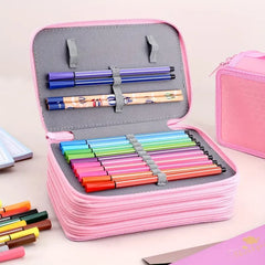 ELMAS Ultimate 72-Hole Multi-Layer Pencil Case