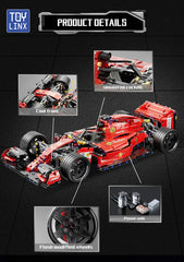 ELMAS ToylinX F1 RC Race Cars Building Sets Christmas Gift - Al Masam Stationery LLC