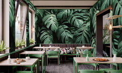 ELMAS Custom Nordic Leaf Wallpaper for Kids Room Decor - Al Masam Stationery LLC