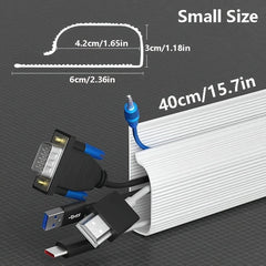 ELMAS Under Desk Cable Management Tray - No Drilling Needed