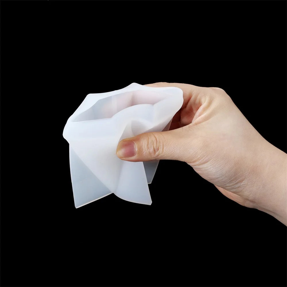 ELMAS Triangle Pyramid Silicone Mold for DIY Jewelry Crafts - Al Masam Stationery LLC