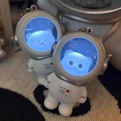 ELMAS Light-Up Astronaut Keychain - Fun Gifts & Accessories