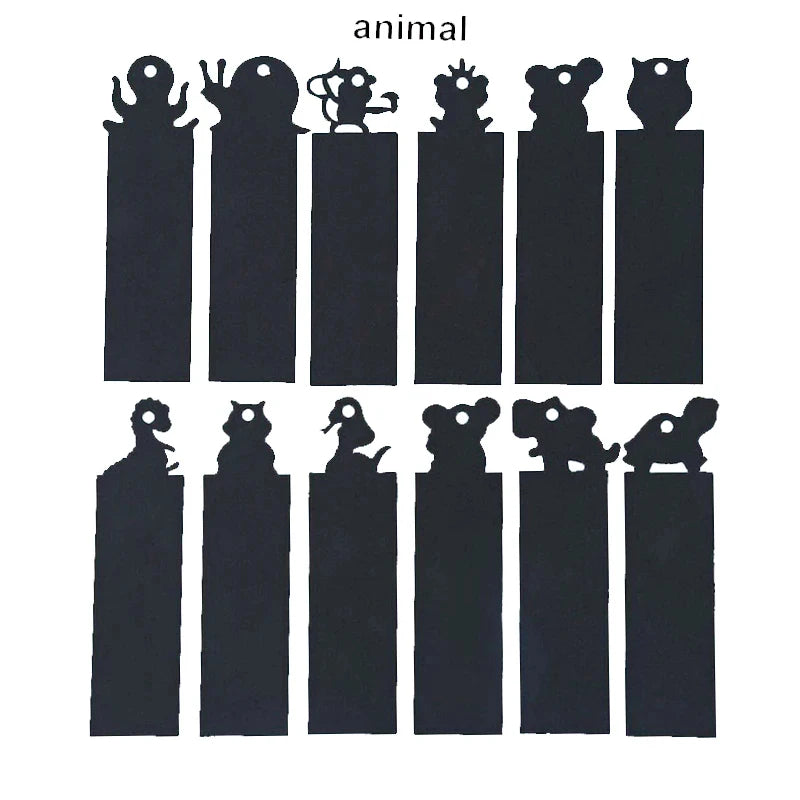 ELMAS: 12pcs Magic Scratching Bookmarks for Kids Fun - Al Masam Stationery LLC