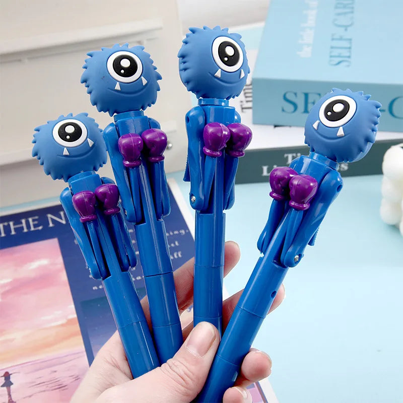 ELMAS Kawaii Unicorn Boxing Ballpoint Pens 12pcs Lot - Al Masam Stationery LLC