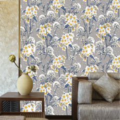 ELMAS Custom Wallpaper 3D Mural Plant Fern Background - Al Masam Stationery LLC