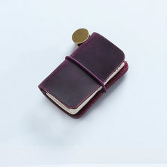 ELMAS Retro Cowhide Mini Notebook Pendant for Gifts