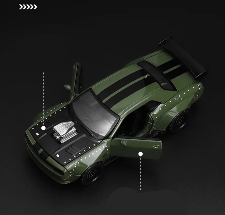 ELMAS CCA MSZ 1:36 Dodge Challenger Toy Car Model - Al Masam Stationery LLC