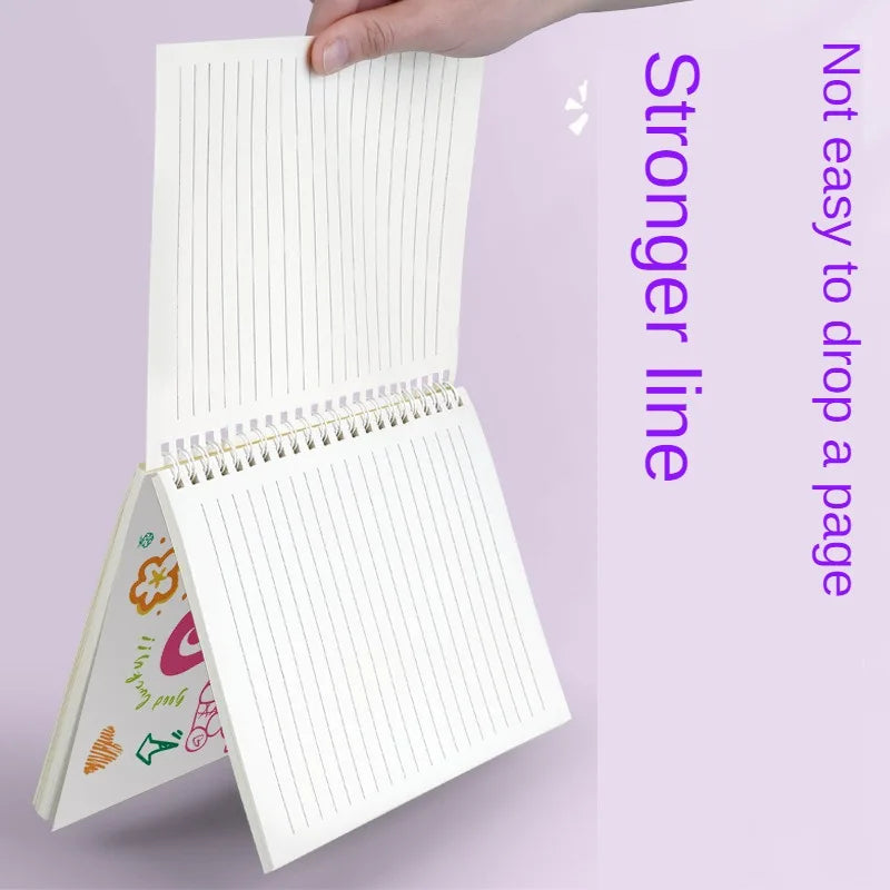 ELMAS A5 Coil Notebook Graffiti Cute Big Student Planner - Al Masam Stationery LLC