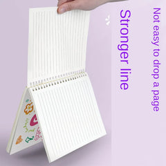 ELMAS A5 Coil Notebook Graffiti Cute Big Student Planner - Al Masam Stationery LLC