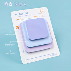 ELMAS Colorful Sticky Notes - 3 Sizes for DIY & Office Fun - Al Masam Stationery LLC