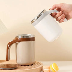 ELMAS 350ml Self-Stirring Mug USB Rechargeable Cup - Al Masam Stationery LLC
