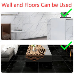 10/20pcs PVC Imitation Marble Floor Stickers Self-adhesive Wall Stickers Waterproof Bathroom Living room Moden Decoration Decals