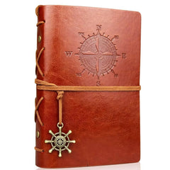 ELMAS Vintage Leather Sketchbook with Replaceable Pages