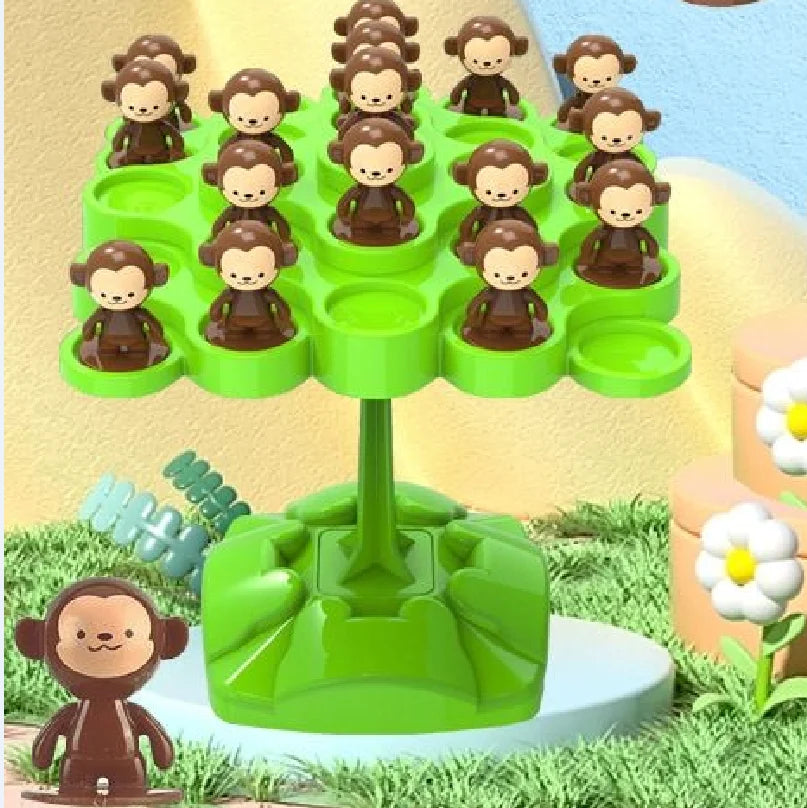 ELMAS: Monkey Balance Tree Interactive Children's Game - Al Masam Stationery LLC
