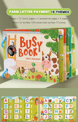 ELMAS - Montessori Baby Busy Book My First Quiet Book