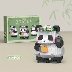 ELMAS Creative Panda Building Blocks for Kids' Fun