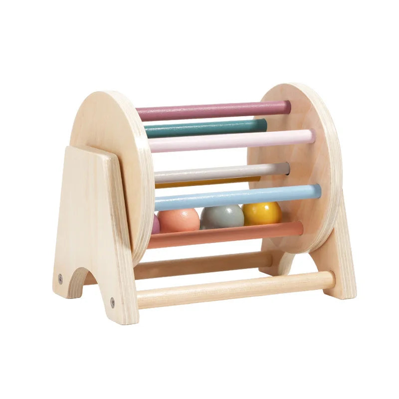 ELMAS Montessori Toys Wooden Object Permanence Box 5 in 1 - Al Masam Stationery LLC