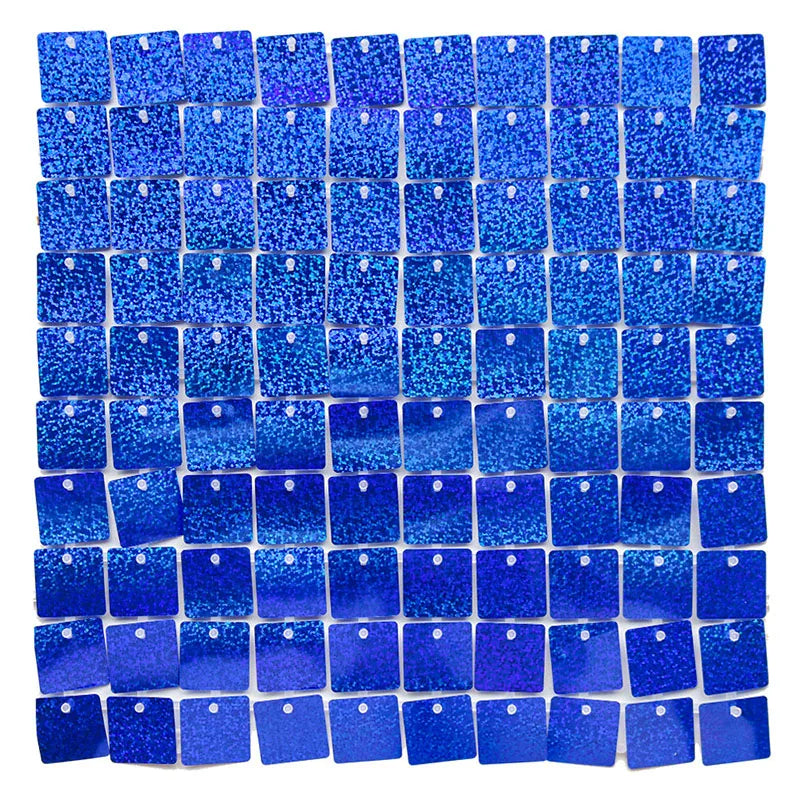 ELMAS Iridescent Silver Sequin Wall Backdrop for Parties - Al Masam Stationery LLC