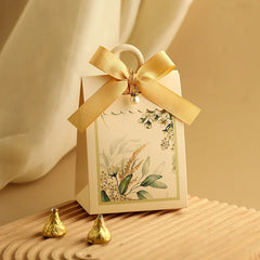 ELMAS Elegant 10/20/50Pcs Paper Gift Boxes With Ribbons - Al Masam Stationery LLC