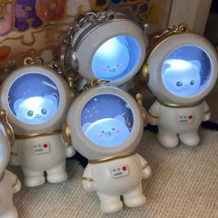 ELMAS Light-Up Astronaut Keychain - Fun Gifts & Accessories