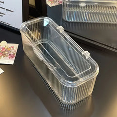 ELMAS Acrylic Nail Art Storage Box Set with Lid Sealed - Al Masam Stationery LLC
