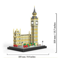 ELMAS Creative Big Ben Micro Mini Block Set for Adults