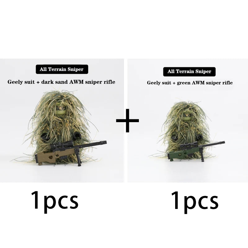 ELMAS Military Sniper Building Blocks Set for Kids - Al Masam Stationery LLC