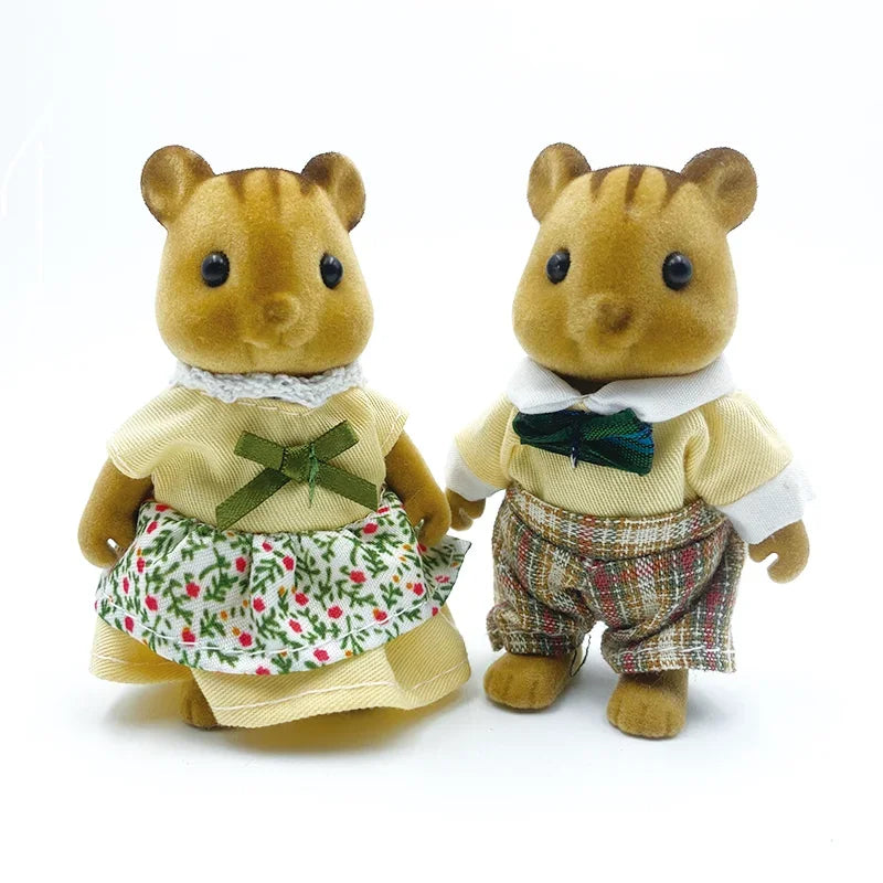 ELMAS Enchanted Forest Animal Family Dollhouse Set - Al Masam Stationery LLC