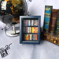 ELMAS Creative Anti-Anxiety Miniature Bookshelf Decoration - Al Masam Stationery LLC