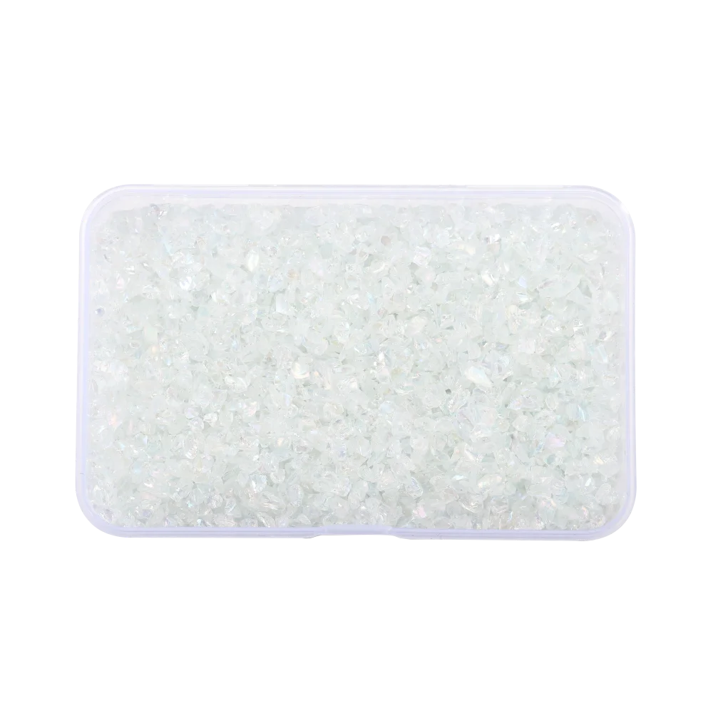 ELMAS Crushed Glass Stones for DIY Resin Crafts & Nail Art - Al Masam Stationery LLC
