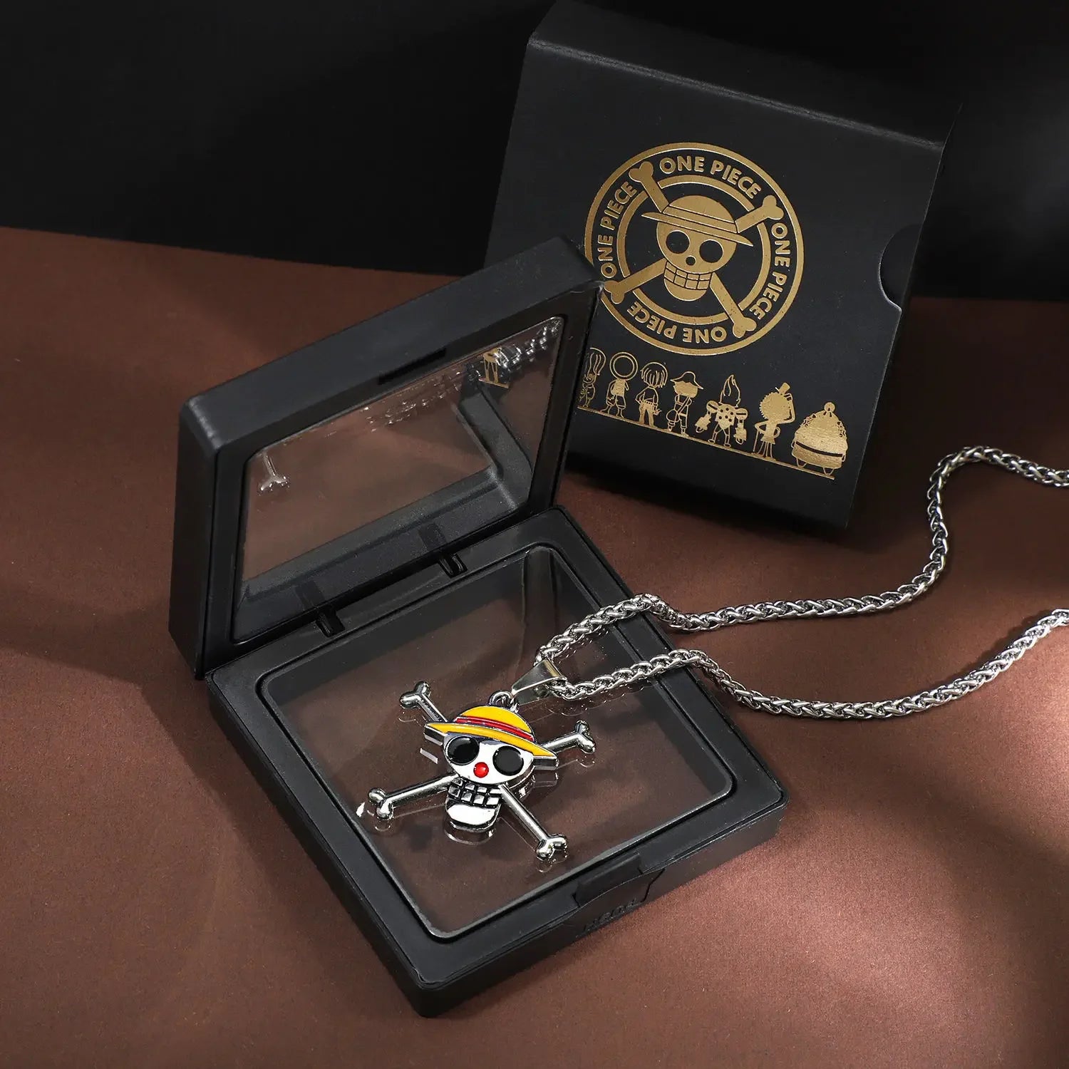 ELMAS New Anime One Piece Luffy Necklace Gift for All - Al Masam Stationery LLC